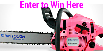 Win a Husqvarna 450 Rancher Chainsaw