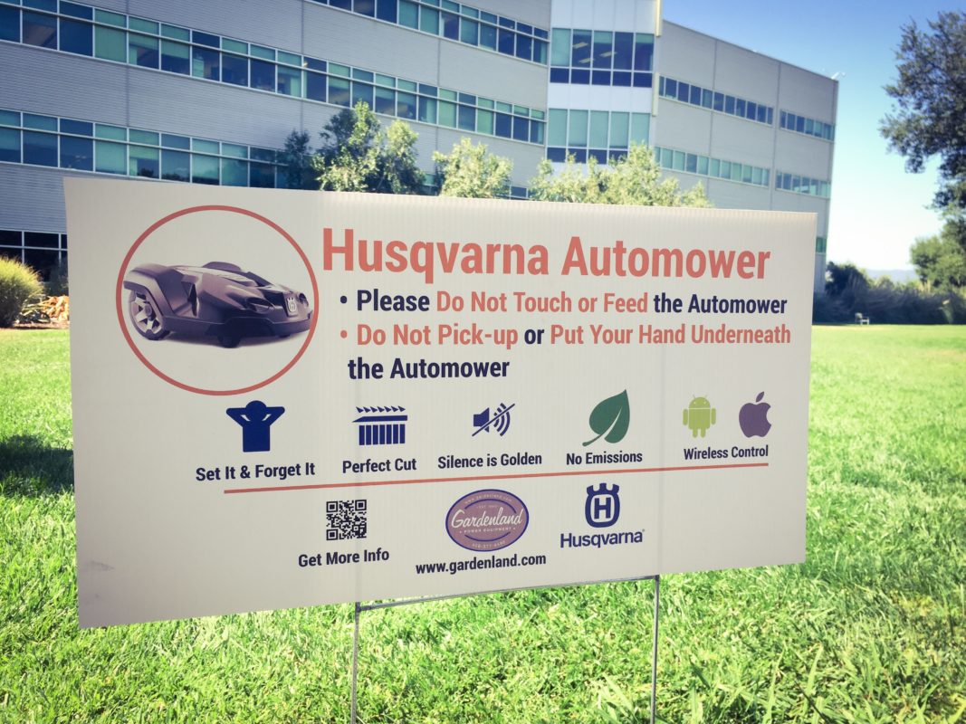 Husqvarna Automower 450x installation video