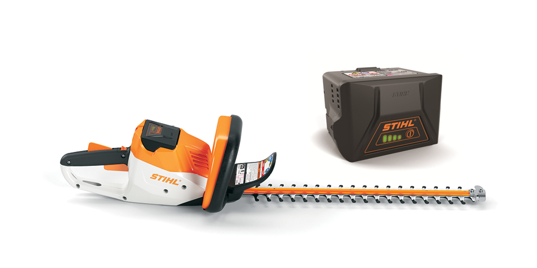 StihlBatteryHedgeTrimmerHSA_56_Kit Gardenland Power Equipment