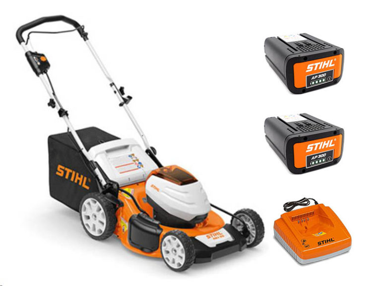 STIHL RMA 510 Battery Powered Lawnmower promo kit Gardenland Power