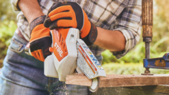 stihl battery powered hand trimmer