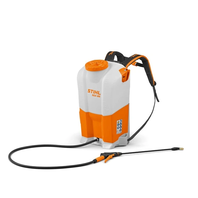 Operate sand The above STIHL SGA 85 Battery-powered backpack sprayer – Gardenland Power Equipment