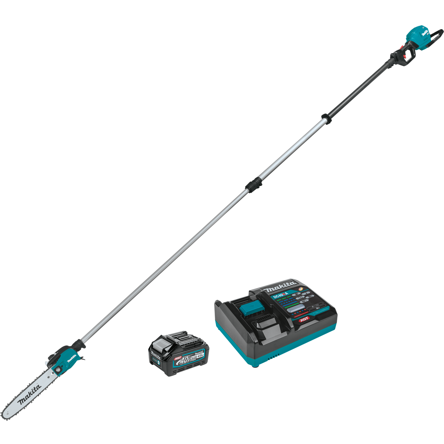 Makita (GAU02Z) 40V XGT 10″ Telescoping Pole Saw Kit – Gardenland Power  Equipment