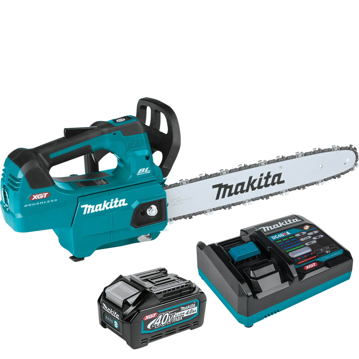 Makita (GCU03Z) 40V XGT Cordless 16″ Top Handle Chain Saw Kit – Gardenland  Power Equipment