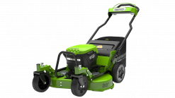 Greenworks Commercial Optimus 82V 30" All-Terrain Mower with (3) CORE530 Batteries and DP Charger