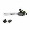 Greenworks Commercial OPTIMUS 82V 5.0kw 28" HOG Chainsaw Kit with CORE530 Battery & DP Charger